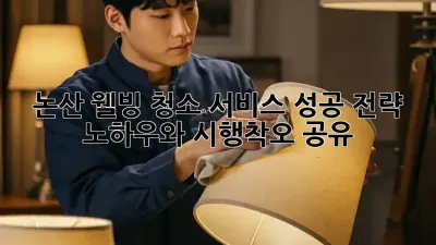 논산 웰빙 청소 서비스 성공 전략: 노하우와 시행착오 공유